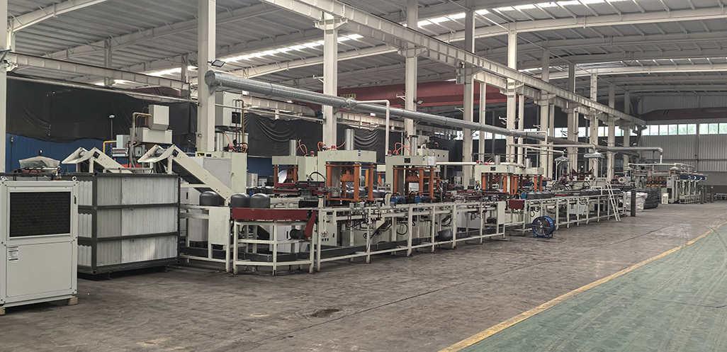 Proyecto de nueva línea de producción automatizada con una producción anual de 1,68 millones de cilindros de GLP 