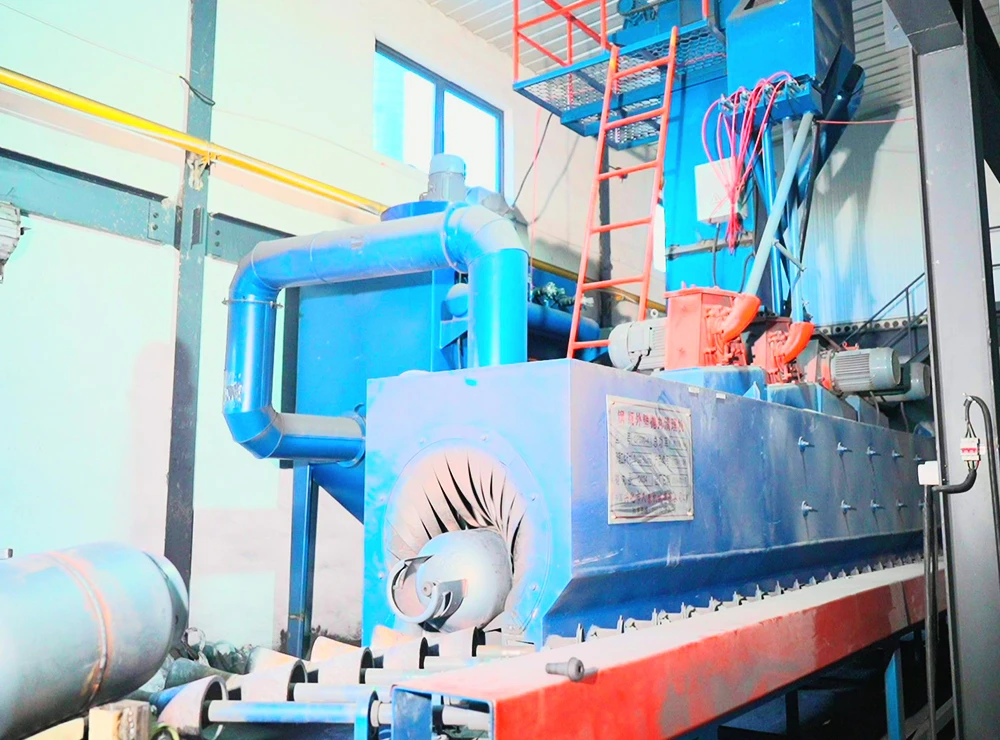 M&aacute;quina de granallado para l&iacute;neas de producci&oacute;n de cilindros de GLP