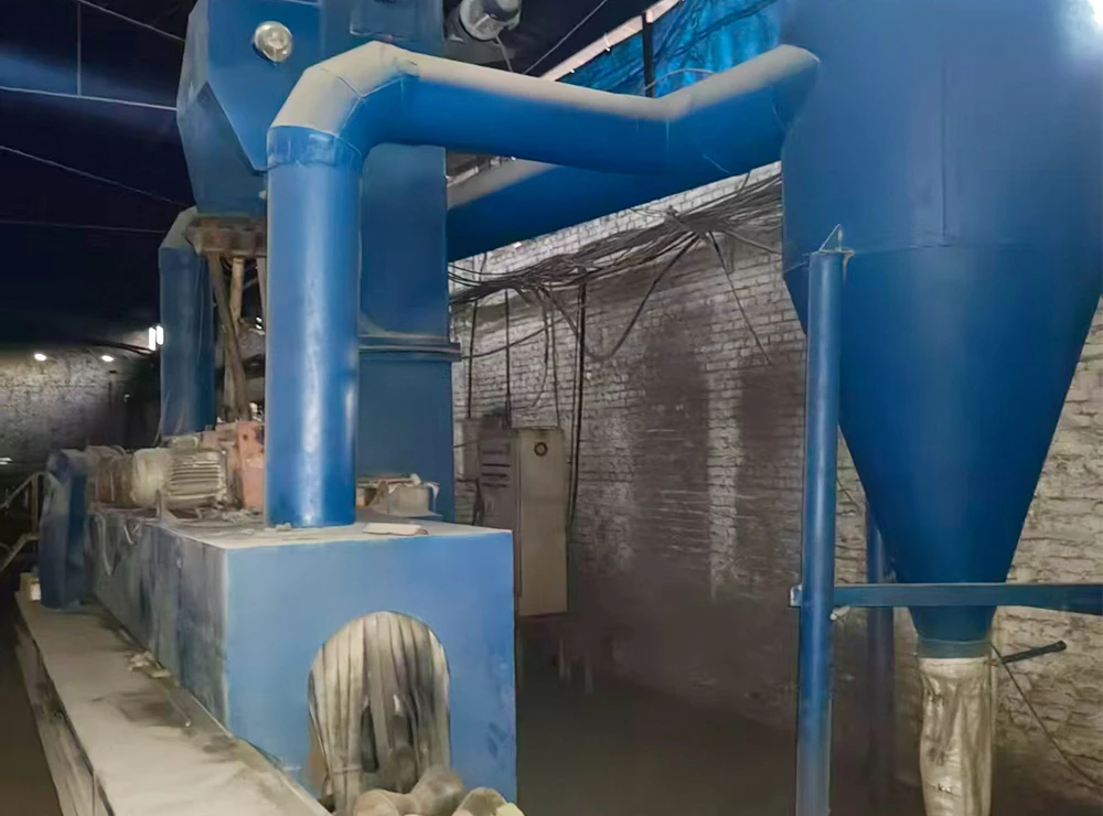 M&aacute;quina de granallado para l&iacute;neas de producci&oacute;n de cilindros de GLP