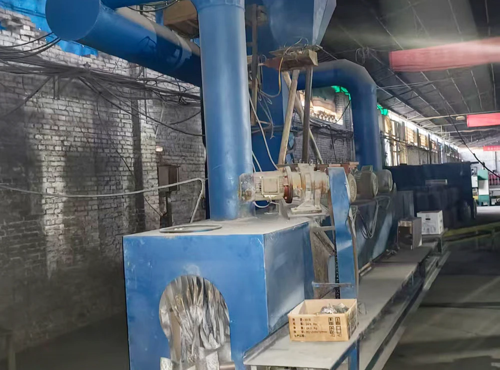 M&aacute;quina de granallado para l&iacute;neas de producci&oacute;n de cilindros de GLP