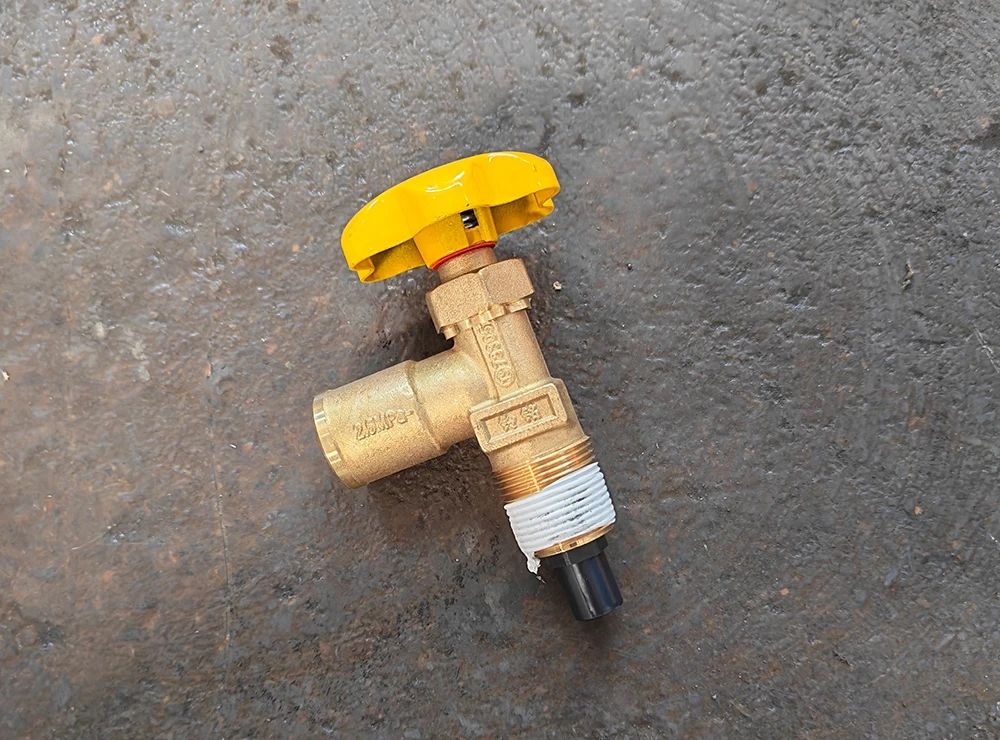 V&aacute;lvula de seguridad para cilindros de gas GLP